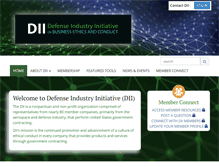 Tablet Screenshot of dii.org